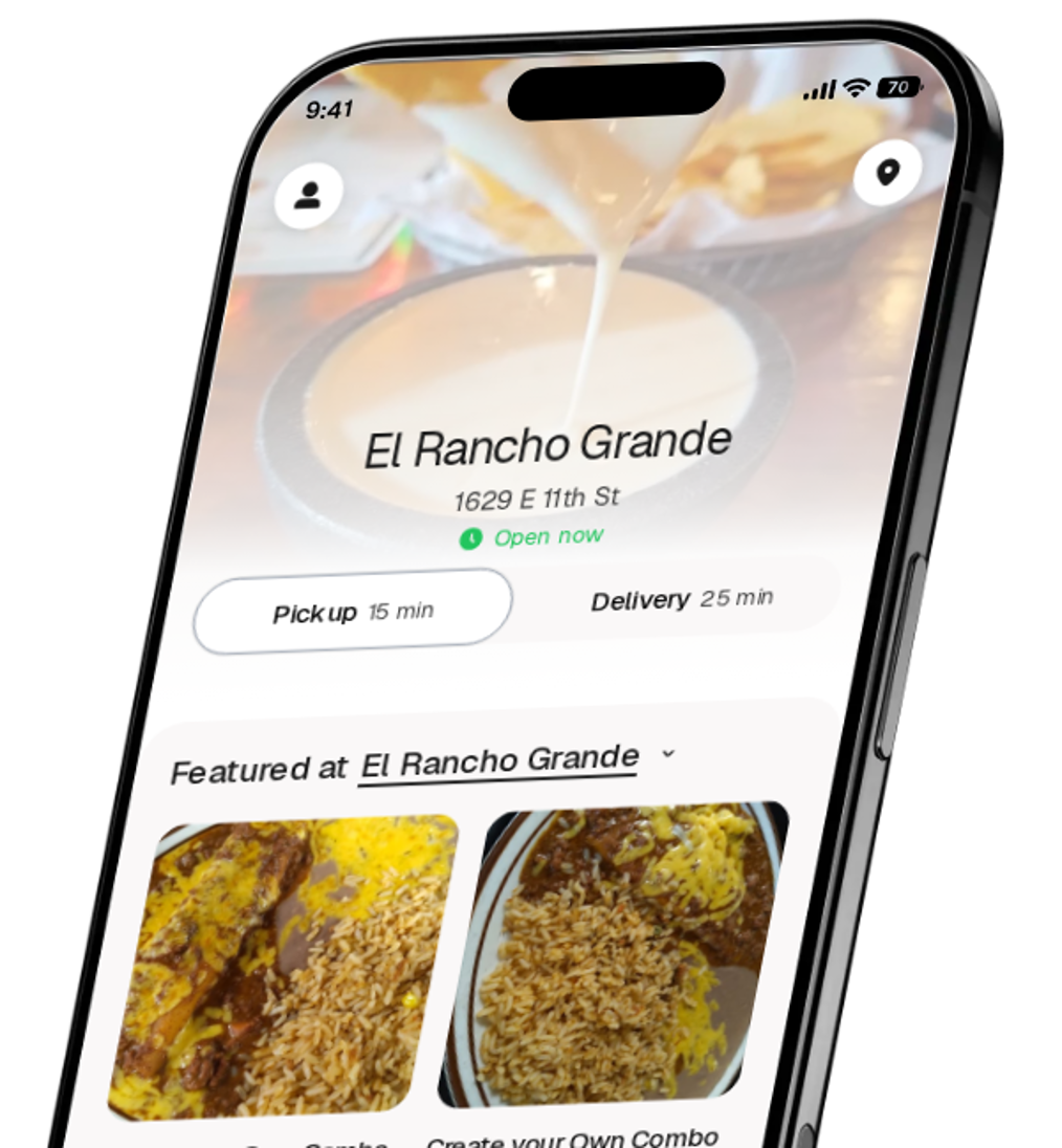El Rancho Grande app preview